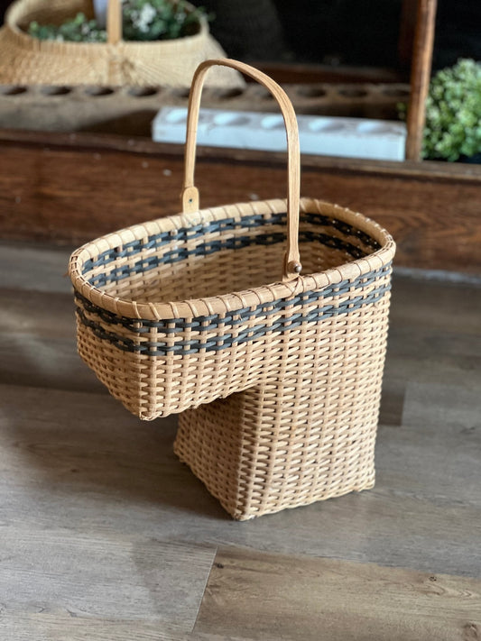 Woven Step Basket - The Mustard Seed Collection, The Seed