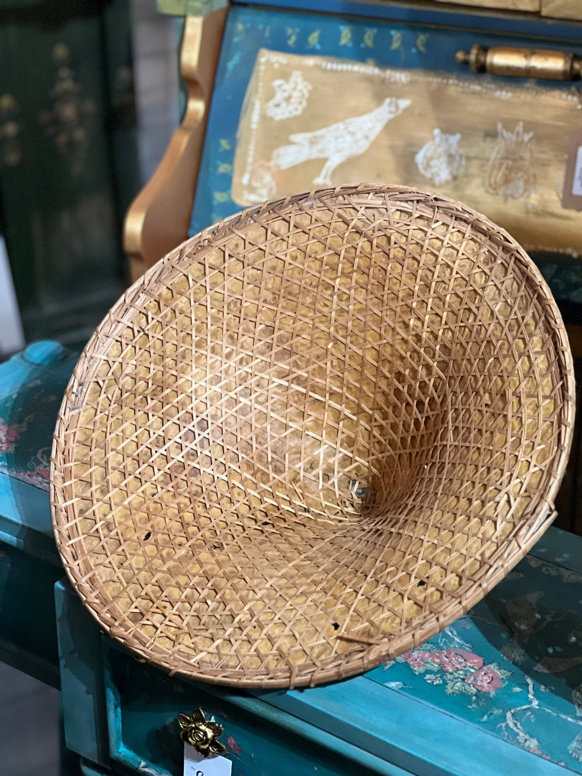 Woven Straw Hat - The Mustard Seed Collection, The Seed