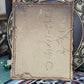 Young Boy Fishing Vintage Print in Wood Frame 