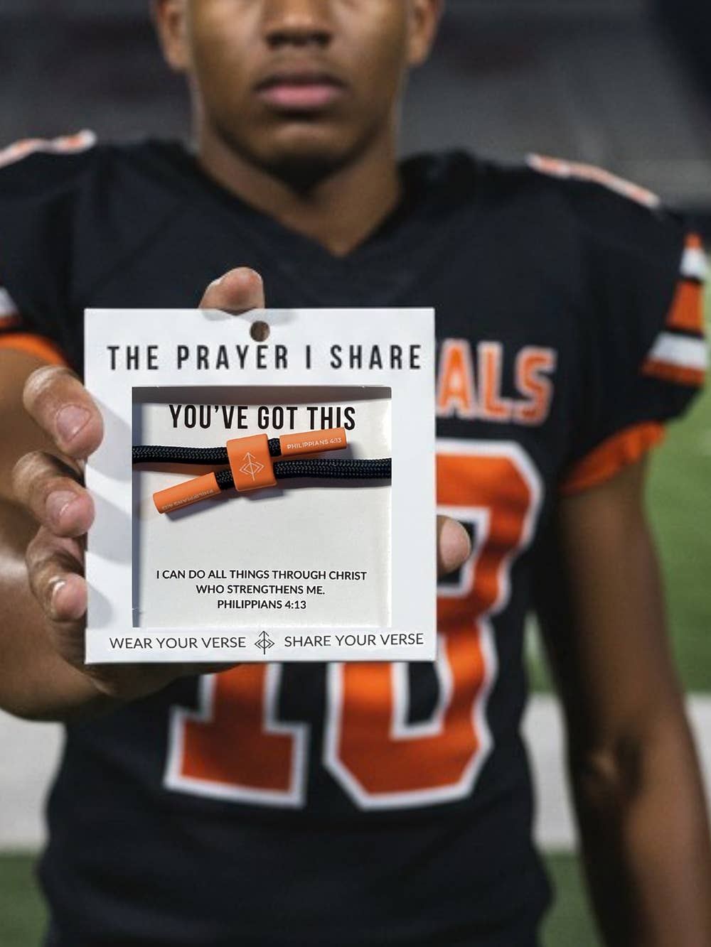 YOU'VE GOT THIS Christian Cord Bracelet, Athletes, Team Gift The Prayer I Share