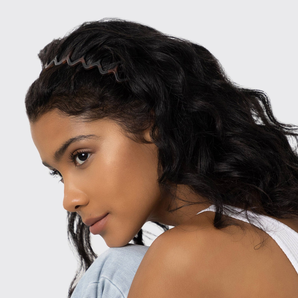 Zig Zag Headband 2pc - Black & Tort - The Mustard Seed Collection, The Seed
