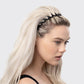 Zig Zag Headband 2pc - Black & Tort - The Mustard Seed Collection, The Seed
