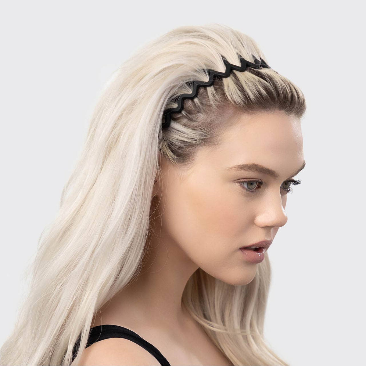 Zig Zag Headband 2pc - Black & Tort - The Mustard Seed Collection, The Seed