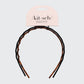 Zig Zag Headband 2pc - Black & Tort - The Mustard Seed Collection, The Seed