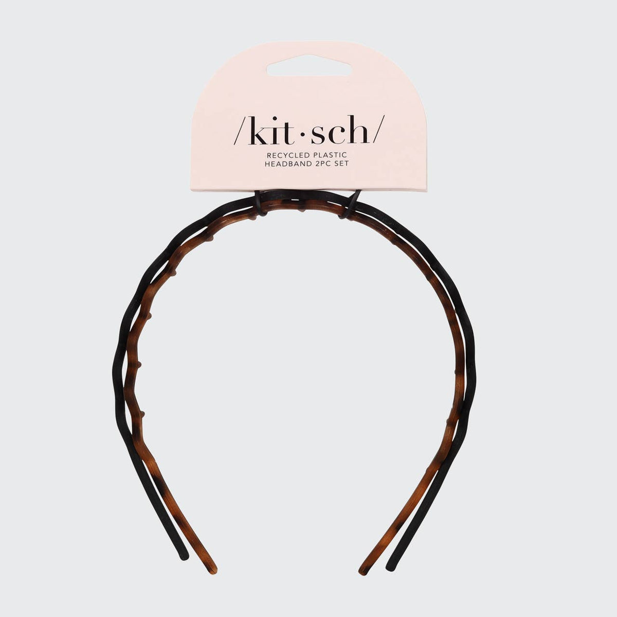 Zig Zag Headband 2pc - Black & Tort - The Mustard Seed Collection, The Seed