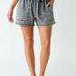 Zion Soft-Wash Stretch-Denim Utility Shorts: DISTRESSED DENIM / S:M:L (2:2:2) Mono B