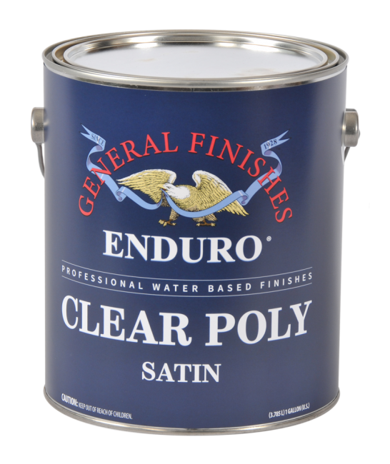 GF Enduro Clear POLY - Satin Gallon (Spray Only) General Finishes