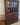 Amazing Antique Pine Cupboard with gold Cup handles and 2 door /drawers The Mustard Seed Collection