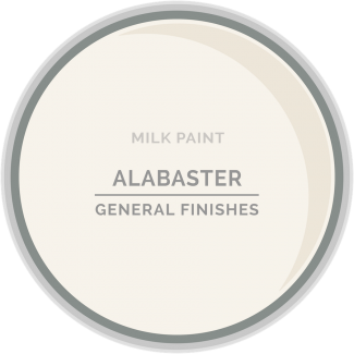 GF QT Alabaster Milk Paint General Finishes
