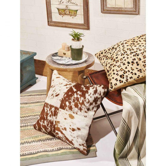 Myra dapple brown cushion cover