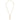 Pearl Studded Chain Link T-Bar Necklace With Clover Pendant Judson