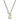 Chain Link Necklace Featuring Cushion Cut Rhinestone Pendant With Toggle Closure Judson