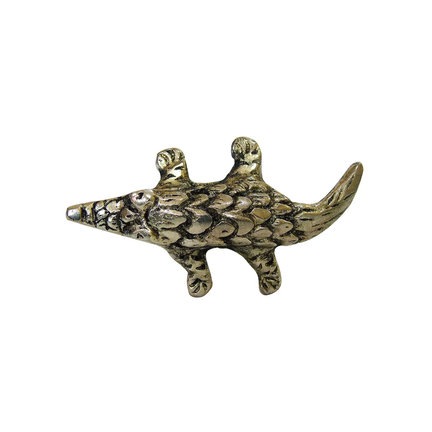 Metal Animal Knob Crocodile