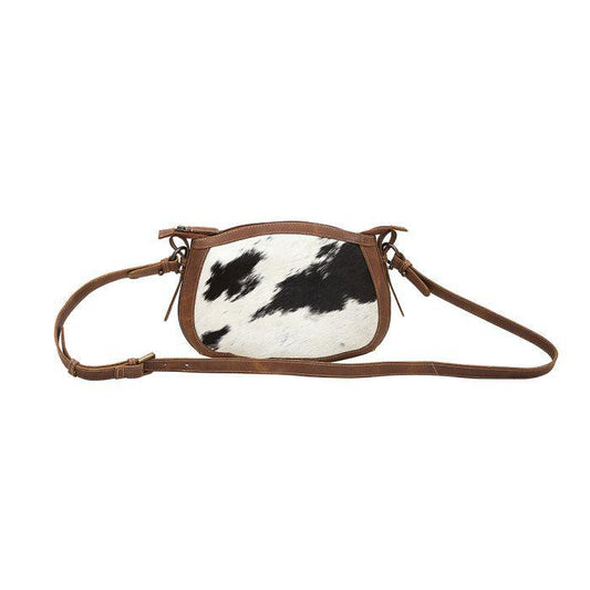 Myra Conspire Leather & Hair On Bag