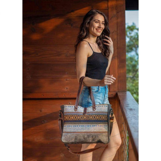 Myra Rustic Weekender Bag
