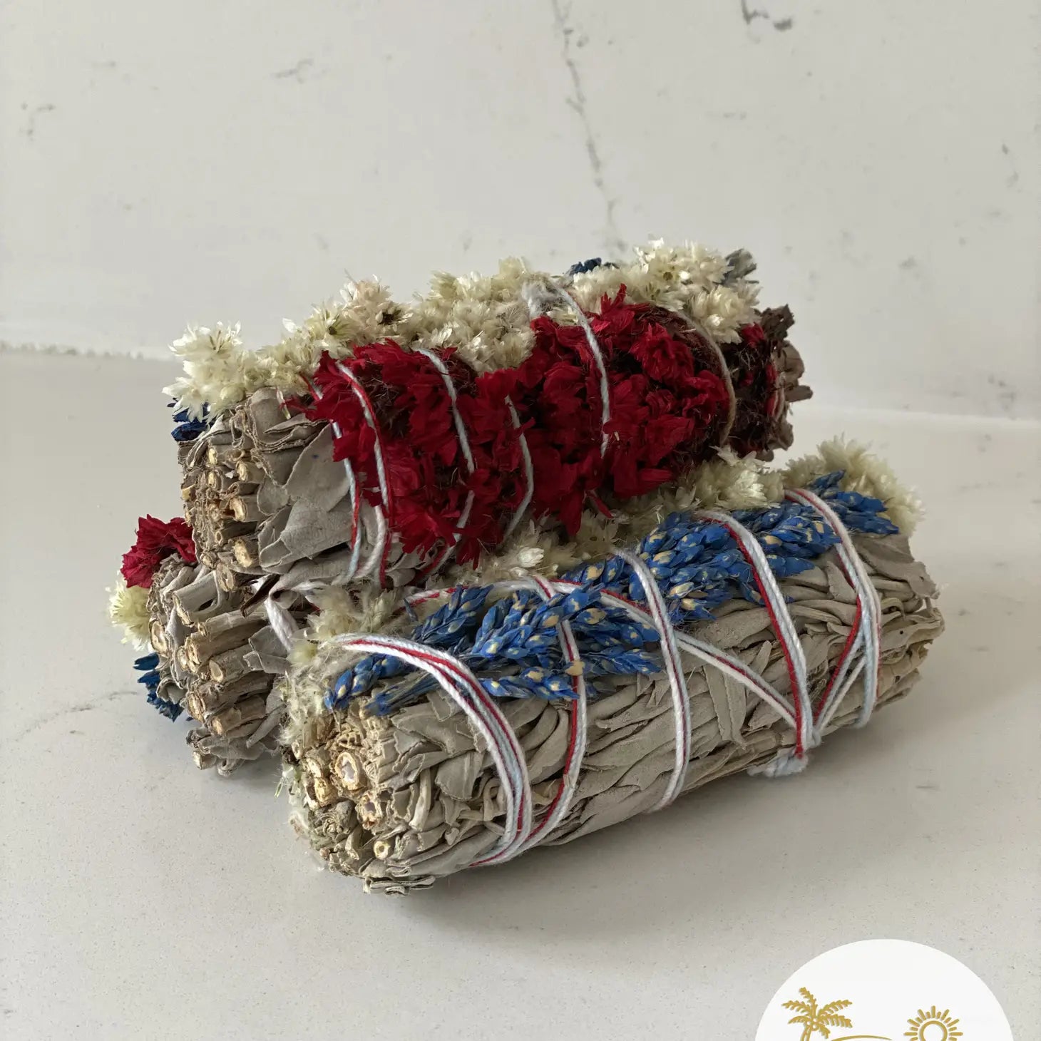 Wild Flower & White Sage Smudge Bundles