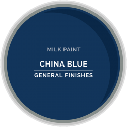 GF QT China Blue Milk Paint General Finishes