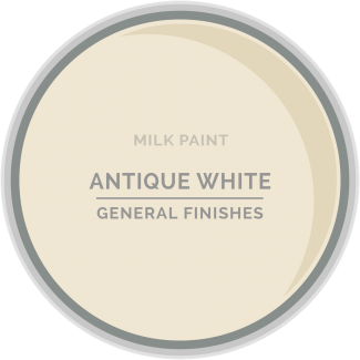 GF QT Antique White Milk Paint General Finishes