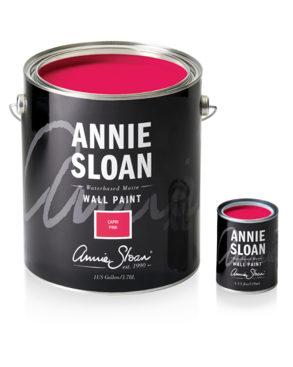 Capri Pink Annie Sloan Wall Paint Sample Pot Annie Sloan