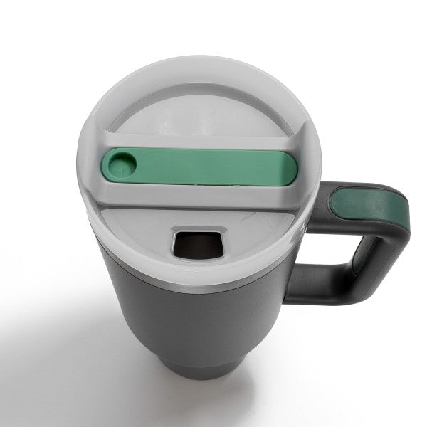 40oz Double Wall Stainless Steel Vacuum Tumbler With Handle