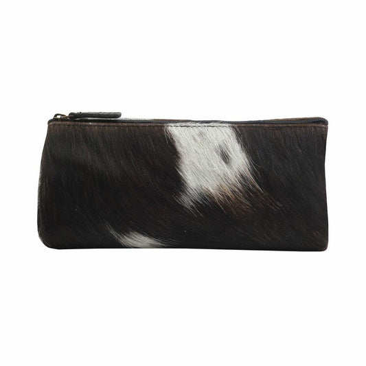 Silky Slayer Leather & Hair On Pouch