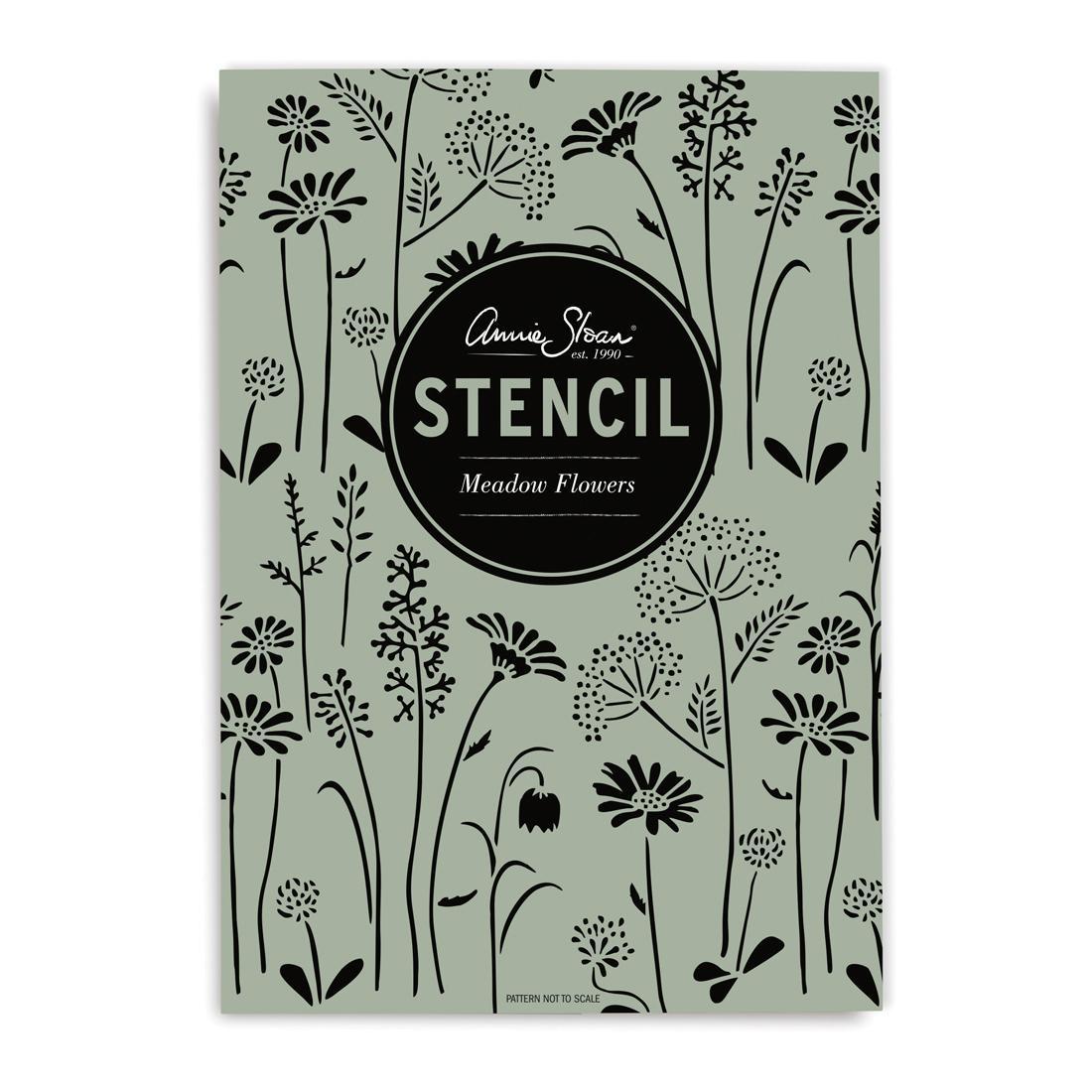 Stencil - Design Meadow Flowers
