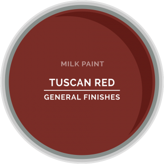 GF PT Tuscan Red Milk Paint General Finishes