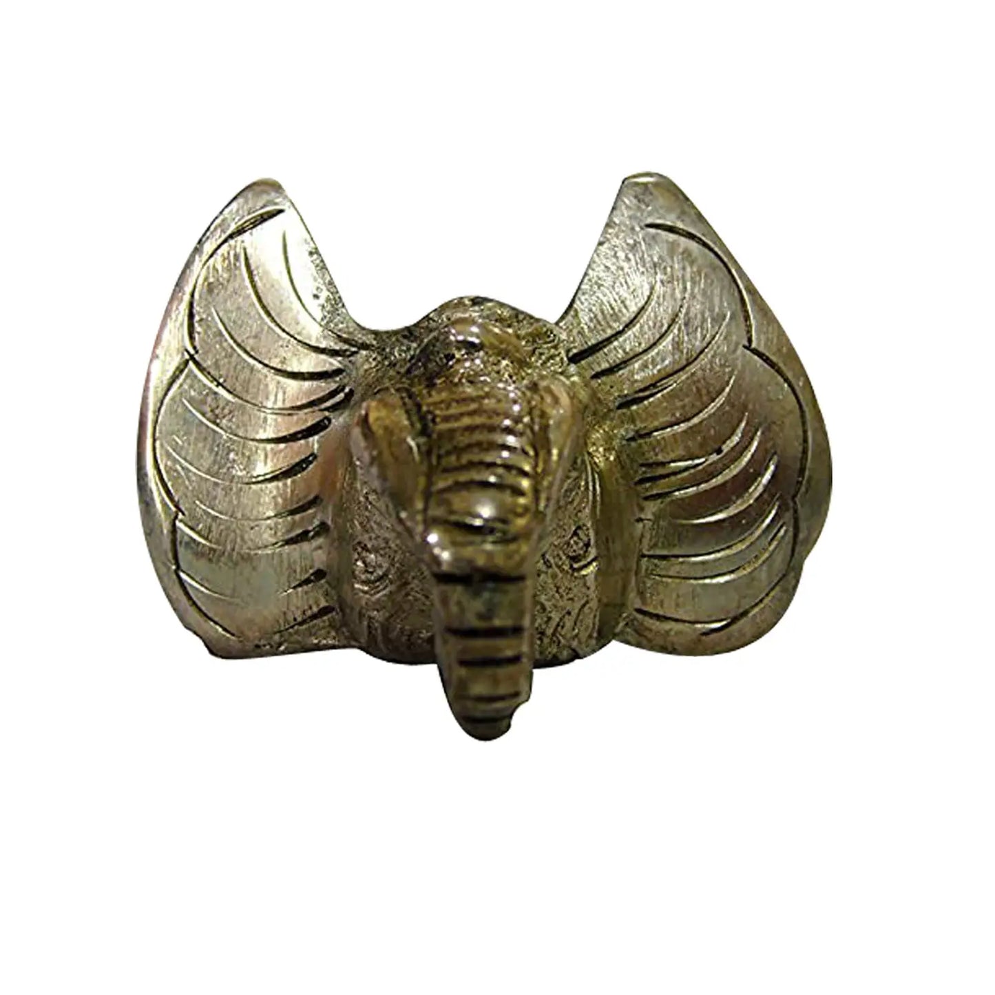 Metal Animal Knob Elephant