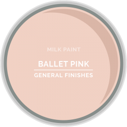 GF QT Ballet Pink Milk Paint General Finishes
