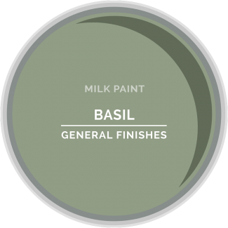 GF QT Basil White Milk Paint General Finishes
