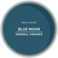 GF QT Blue Moon Milk Paint General Finishes