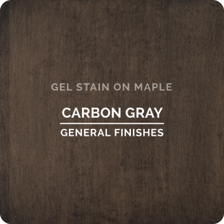 GF QT Carbon Gray Gel Stain General Finishes