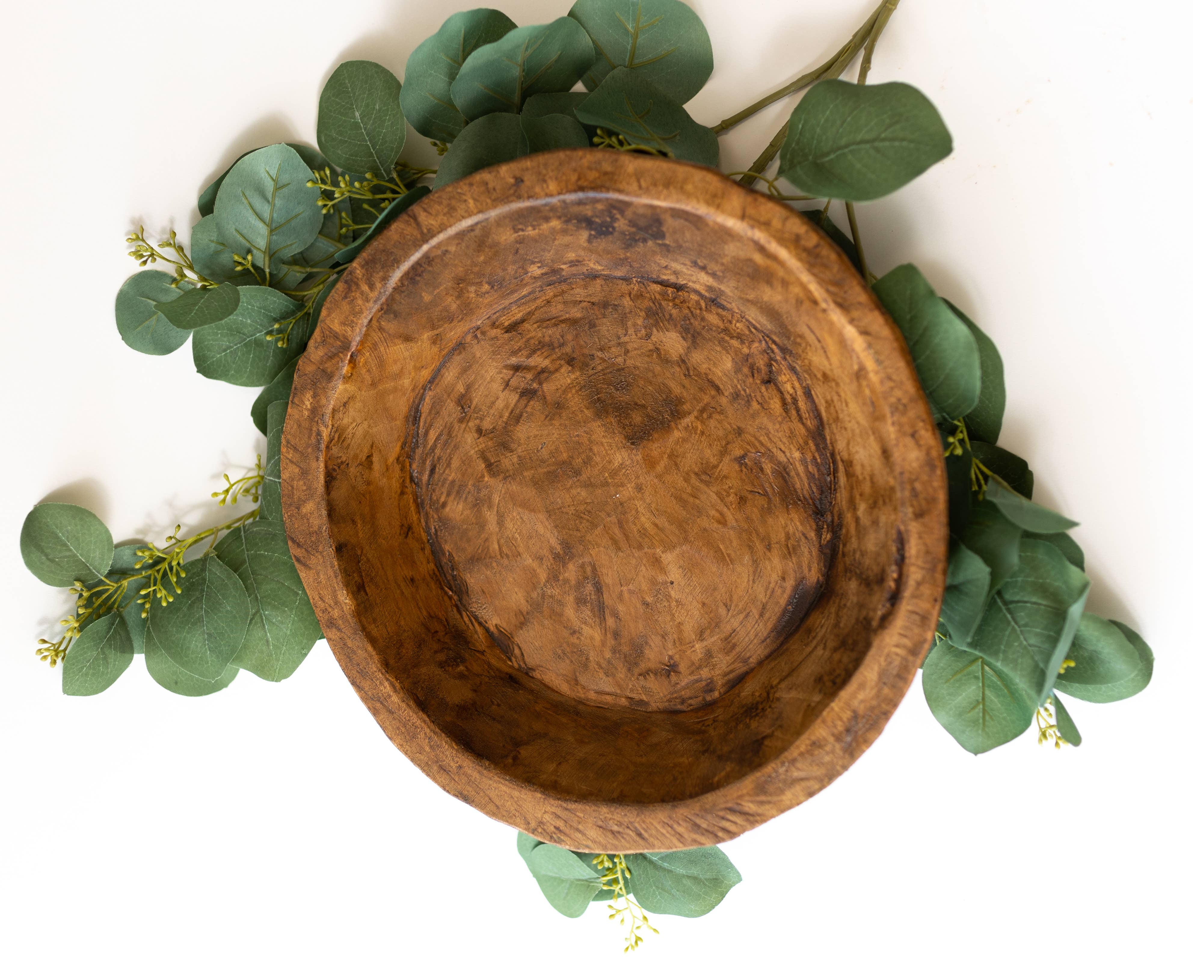 Small Round Bowl Forever Green Art