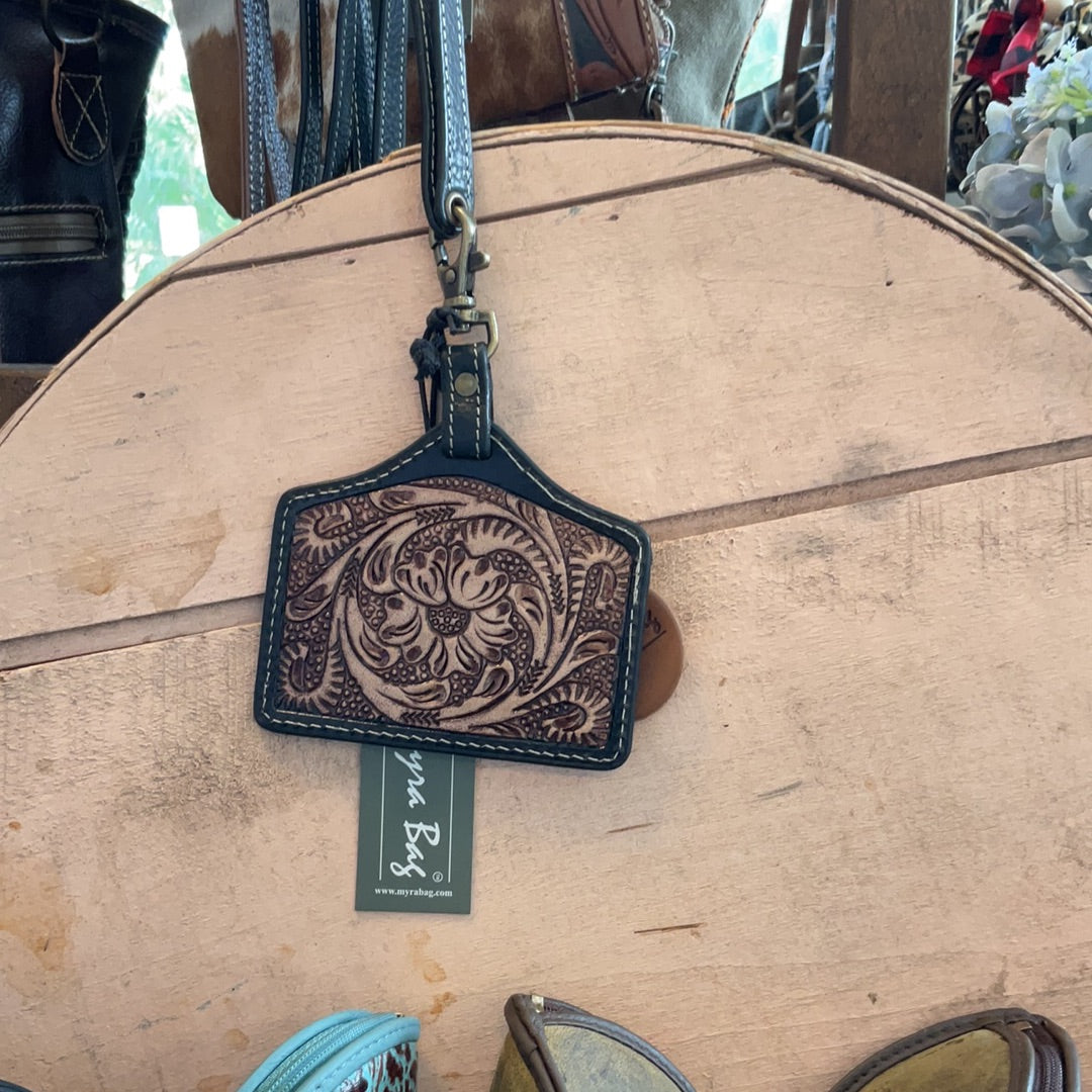 Myra Tiny Green card holder