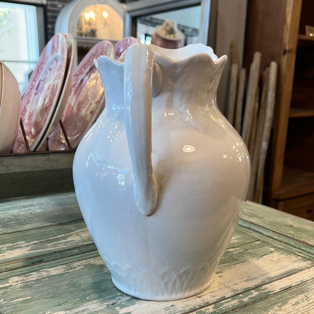 1800's Virginia Ironstone Water Pitcher Websters