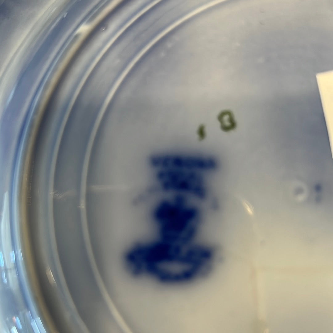 1800s Flo Blue Ironstone Bowl