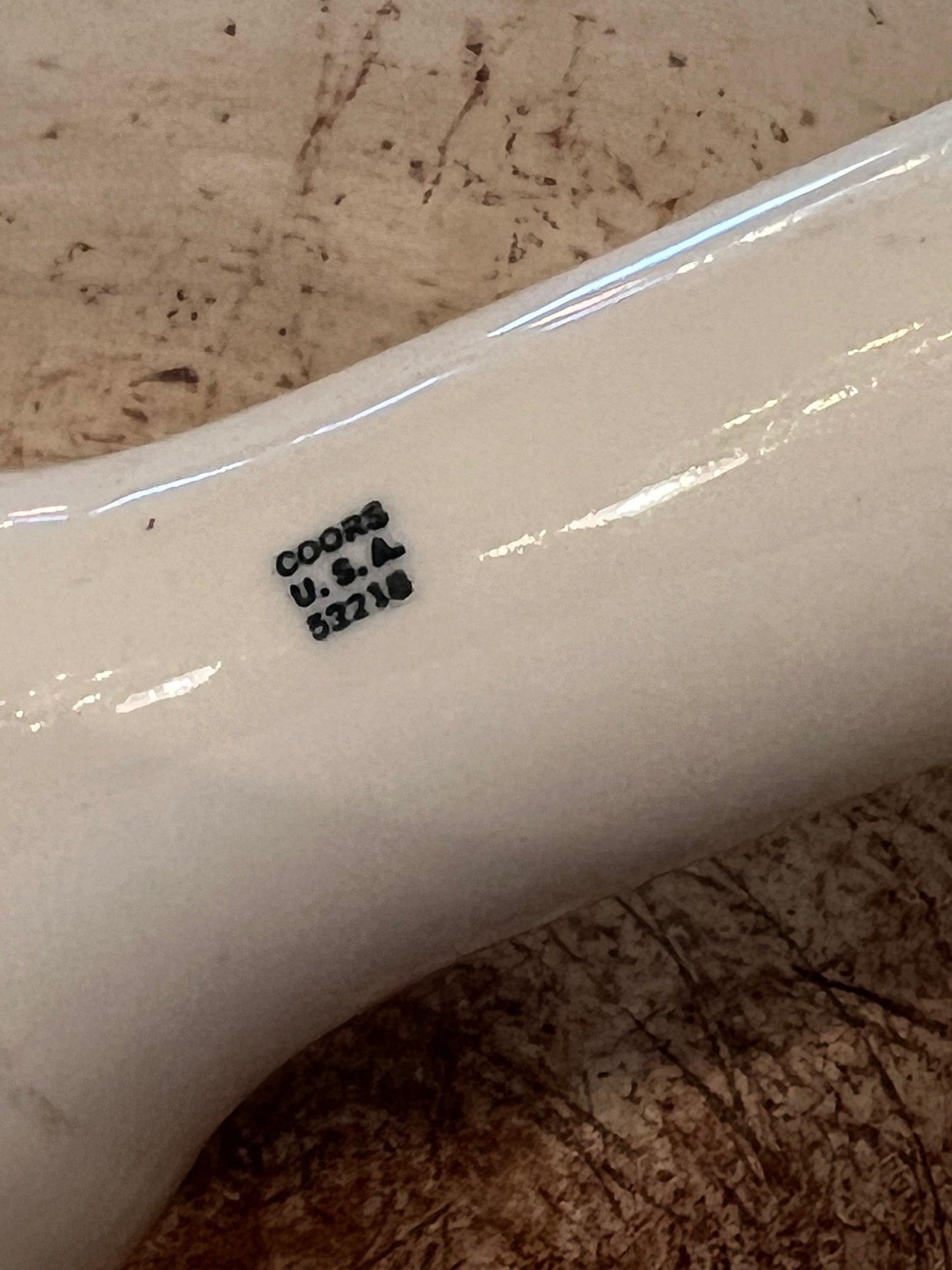 Vintage Coors USA Pharmacy Mortar & Pestle