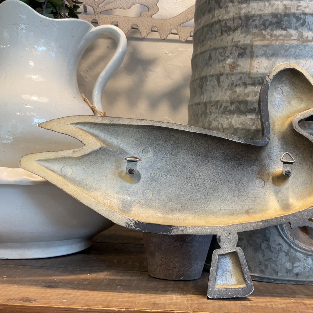 Vintage Syroco Duck Decoy Wall Plaque